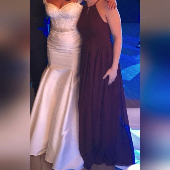 Formal dress Burgundy - Picture 4 of 4